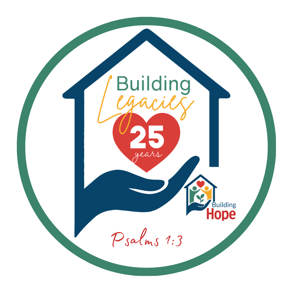 Building Hope Water Bottle Stickers